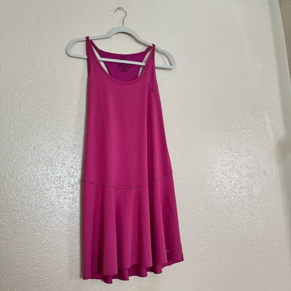 Patagonia Pink Racerback Hiking Dress Tennis Pickleball Camping Walking - Picture 6 of 6